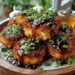 Crispy Air Fryer Honey Garlic Chicken: Cooking Steps and Serving Suggestions