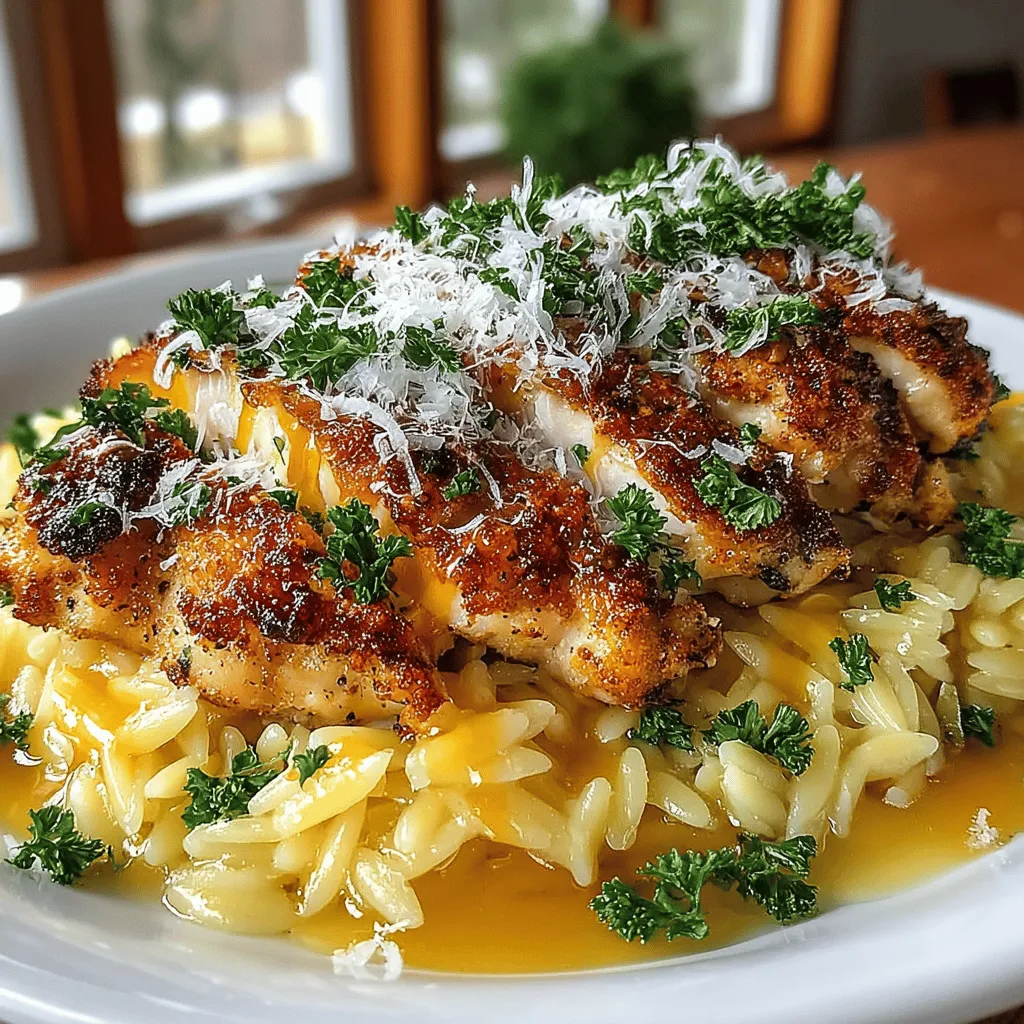 When it comes to vibrant and satisfying meals, few dishes can rival the delightful combination of zesty lemon flavors paired with crispy chicken. Zesty Lemon Parmesan Orzo with Crispy Chicken is a dish that not only tantalizes the taste buds but also brings a sense of comfort and joy to your dining table. The interplay between the bright acidity of lemon, the creamy richness of Parmesan cheese, and the crunch of perfectly cooked chicken creates a culinary experience that is both comforting and refreshing.