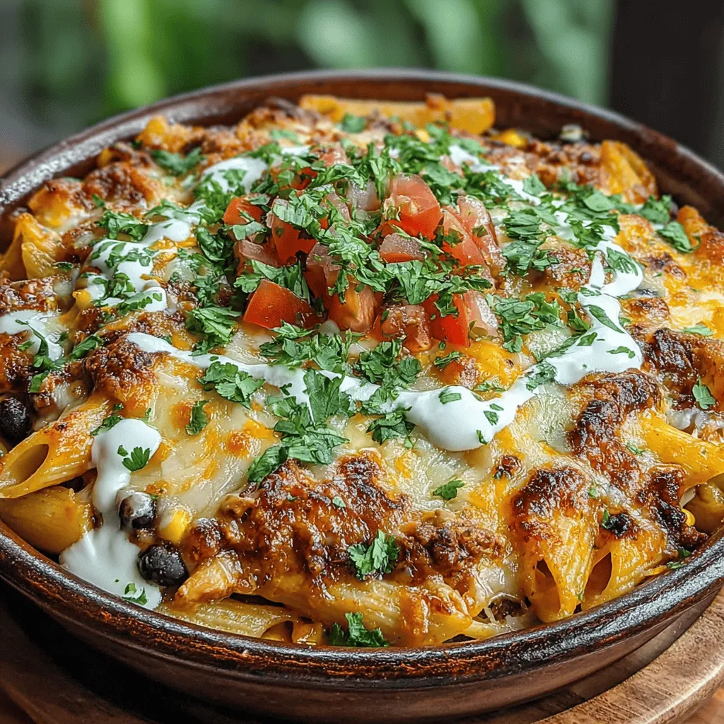 When it comes to quick and satisfying meals, few dishes can rival the allure of a casserole. The Spicy Tex-Mex Chicken Pasta Casserole beautifully marries the comforting essence of pasta with the bold, zesty flavors characteristic of Tex-Mex cuisine. This dish is not just a feast for the palate; it’s a wholesome and convenient option for busy weeknights, making it an ideal choice for families seeking both nutrition and flavor.