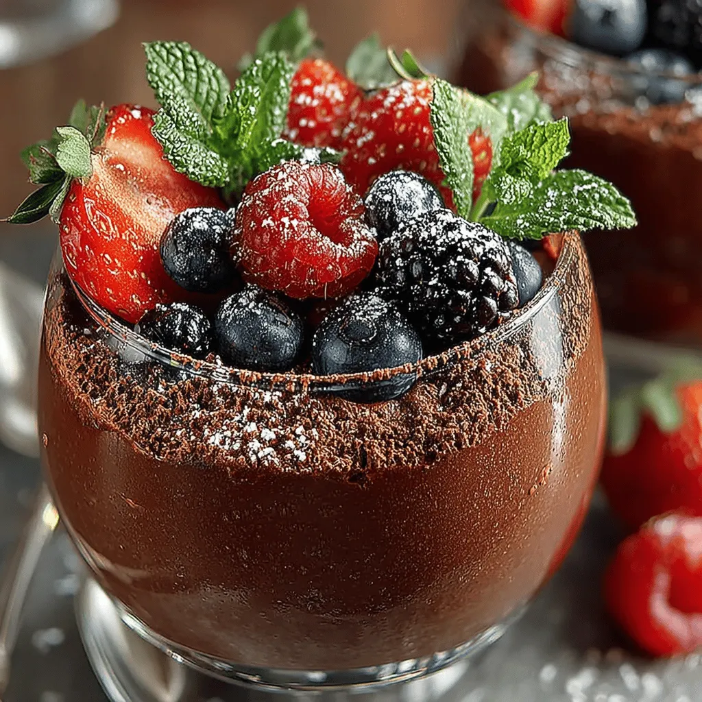 In the realm of desserts, indulgence often comes with a hefty price tag in terms of calories and sugar content. However, the Indulgently Healthy Chocolate Avocado Mousse offers a delicious alternative that satisfies your sweet tooth while being kind to your health. This creamy, rich dessert is not only easy to make but also packed with nutrients thanks to the star ingredient—avocados. Unlike traditional mousse recipes that rely heavily on heavy cream and sugar, this innovative take combines wholesome ingredients to create a decadent treat that feels indulgent but is, in fact, guilt-free.