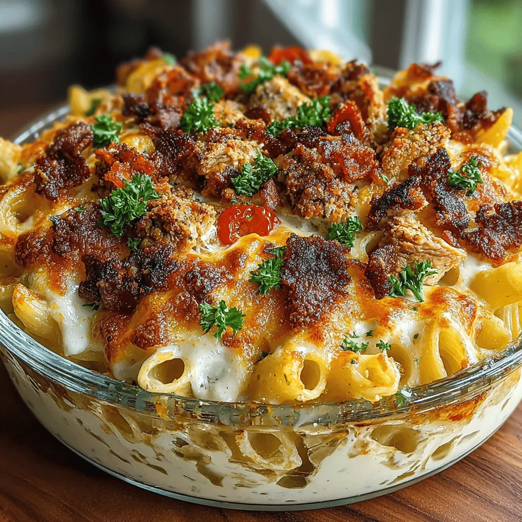 To create this comforting casserole, you’ll need a handful of ingredients that are likely already in your pantry or easily accessible at the grocery store: