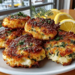 If you’re on the lookout for a dish that perfectly balances flavor, texture, and versatility, look no further than Lemon Dill Potato Crusted Chicken Bites. This enticing recipe is a harmonious blend of juicy chicken, zesty lemon, aromatic dill, and a satisfyingly crispy potato coating. Whether you’re serving it as an appetizer at your next gathering or as a delightful main course for a family dinner, this dish is sure to impress with its unique taste and appealing presentation.