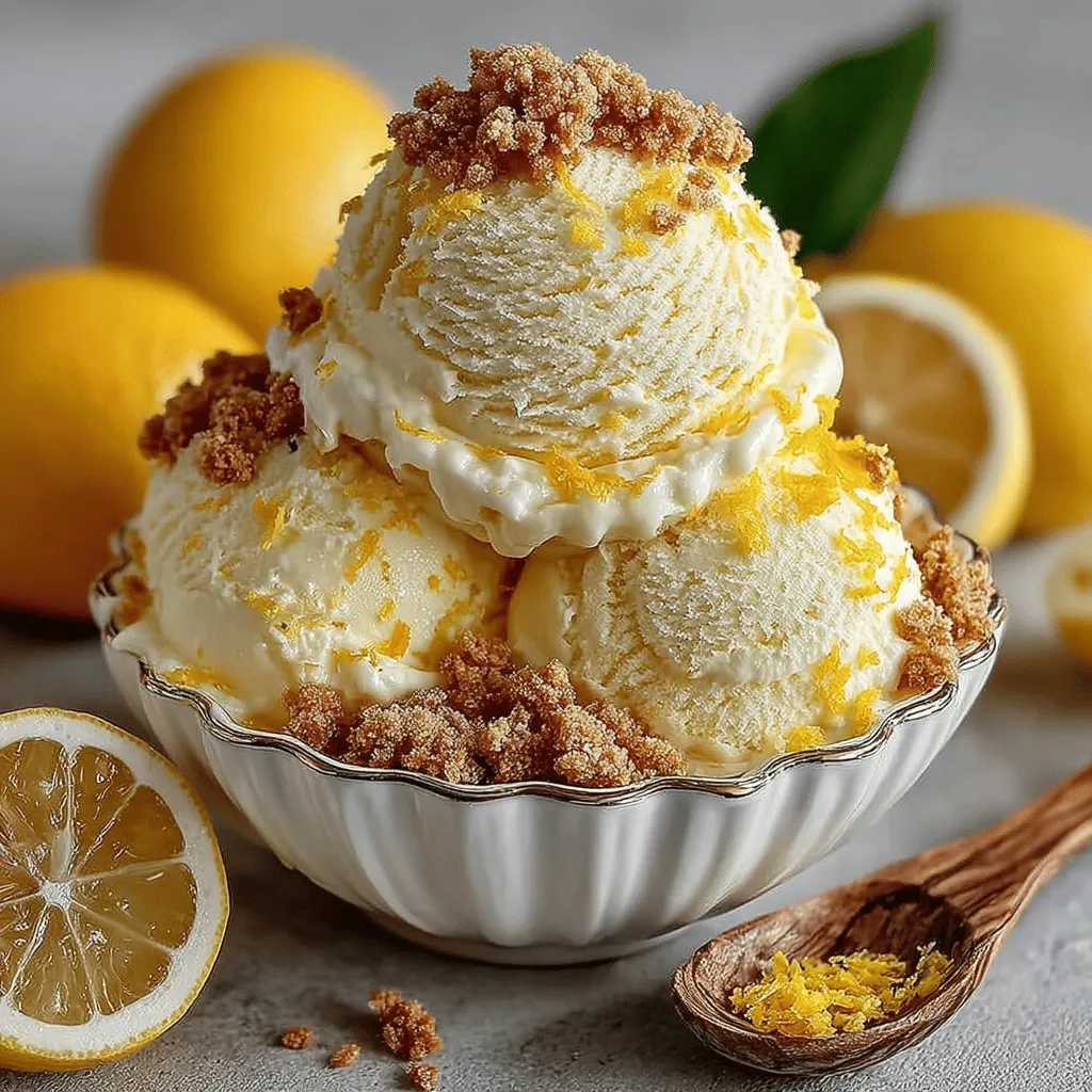 Creating the perfect Zesty Lemon Dream Ice Cream starts with understanding the role of each ingredient in the recipe. Here’s a closer look at what makes this ice cream so special: