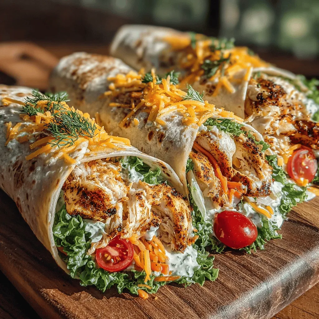 In the culinary landscape of quick, satisfying meals, Chicken Ranch Wraps have earned their place as a beloved choice for both lunch and dinner. Ideal for warm days or the hustle of a busy schedule, these wraps are not only simple to prepare but are also brimming with flavor and nutrition. The Chill-Out Chicken Ranch Wraps recipe is designed to be both refreshing and easy, making it perfect for anyone looking to whip up a delicious meal in no time. This article will provide a comprehensive guide to the preparation, ingredients, and serving suggestions for this delightful dish. Whether you are a seasoned chef or a novice in the kitchen, the steps outlined here will inspire you to create a scrumptious wrap that’s sure to please.