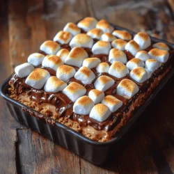 The allure of s’mores transcends generations, evoking memories of summer nights spent around a crackling campfire, filled with laughter and the intoxicating aroma of toasted marshmallows. For many, the act of roasting marshmallows and assembling that perfect treat is a cherished tradition, but not everyone has the opportunity to enjoy this classic dessert in the great outdoors. This is where the Campfire Dreams No-Bake S’mores Bars come into play—an innovative recipe that captures the essence of s’mores without the need for an open flame.