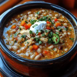 There’s something undeniably special about a bowl of chili. For many, it evokes cherished memories of chilly evenings spent gathered around the dinner table, laughter echoing through the kitchen, and the warm aroma of spices wafting through the air. As the seasons shift and the weather cools, cravings for hearty, soul-soothing meals begin to surface, and my Cozy Slow-Cooked White Bean Chicken Chili has become a staple in my household. It’s not just about the combination of flavors; it’s also about the comfort and warmth that comes with each spoonful.