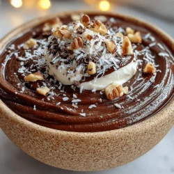 In recent years, the ketogenic diet has surged in popularity, captivating those seeking a low-carb lifestyle that doesn't compromise on flavor. One of the challenges that many individuals face while adhering to a keto diet is finding dessert options that are both satisfying and compliant with their dietary goals. Enter the Creamy Keto Chocolate Avocado Pudding—a dessert that not only delights the taste buds but also aligns perfectly with keto principles. This rich, velvety pudding offers an indulgent experience without the guilt, making it an ideal treat for anyone looking to satisfy their sweet tooth while sticking to their health objectives.