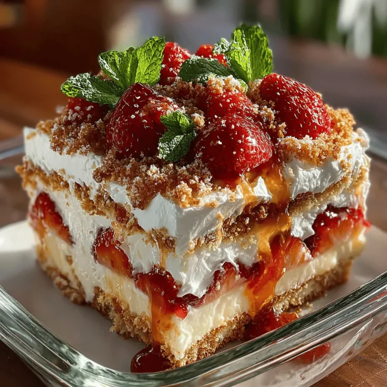 As the warm weather approaches, the search for refreshing and delightful desserts becomes a priority. Icebox cakes are the quintessential summer treat, offering a no-bake solution that is as simple as it is satisfying. Among the numerous variations of icebox cakes, the Strawberry Shortcake Icebox Cake stands out as a perfect blend of flavors and textures, making it an ideal choice for gatherings, picnics, or even a cozy family dessert at home. The combination of fresh strawberries, airy whipped cream, and crisp vanilla wafers creates a light yet indulgent dessert that is sure to please everyone.