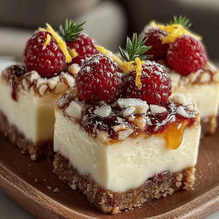 In recent years, no-bake desserts have surged in popularity, captivating the hearts of dessert lovers with their ease and versatility. These delightful treats require minimal effort, making them an ideal choice for those looking to whip up something special without the hassle of preheating the oven. Among the many variations of no-bake creations, the Zesty No-Bake Lemon Raspberry Dream Bars stand out as a refreshing and healthy option that perfectly balances sweetness with tangy flavor.