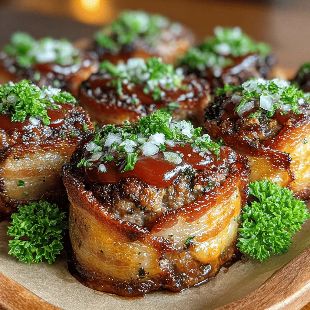 When it comes to comfort food, few dishes evoke the warmth of home quite like meatloaf. This quintessential American dish has long been a staple on family dinner tables, known for its hearty ingredients and satisfying flavors. However, in a culinary world eager for innovation, traditional recipes are being reimagined to elevate their appeal. Enter the bacon-wrapped meatloaf mini – a delightful twist that takes the beloved meatloaf to new heights by enveloping it in crispy, savory bacon. This recipe not only caters to the nostalgia of classic meatloaf but also introduces an exciting layer of flavor that is sure to win over both family members and guests alike.