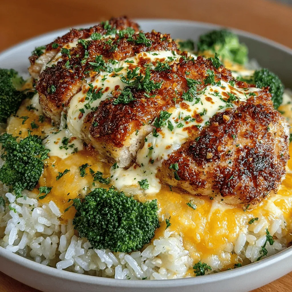 There's something incredibly comforting about a one-dish meal that fills the kitchen with inviting aromas and the promise of a satisfying dinner. Cheesy Ranch Baked Chicken and Rice is a recipe that perfectly embodies this warmth and familiarity. I remember the first time I made it for my family; I was juggling work, school projects, and the usual household chaos. I needed a recipe that was not only quick and easy but also a guaranteed crowd-pleaser. As I pulled this dish from the oven, the melted cheese and ranch seasoning wafted through the air, eliciting smiles all around the dinner table. Since then, this dish has become a staple in our home, cherished for its creamy texture, delightful flavors, and the ability to bring everyone together for a cozy meal.