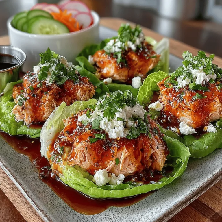 To create the perfect Tuna Lettuce Wraps with Watermelon Glaze, it's essential to understand the role each ingredient plays in this delightful dish. Here’s a closer look at the main components that come together to form this mouthwatering meal.