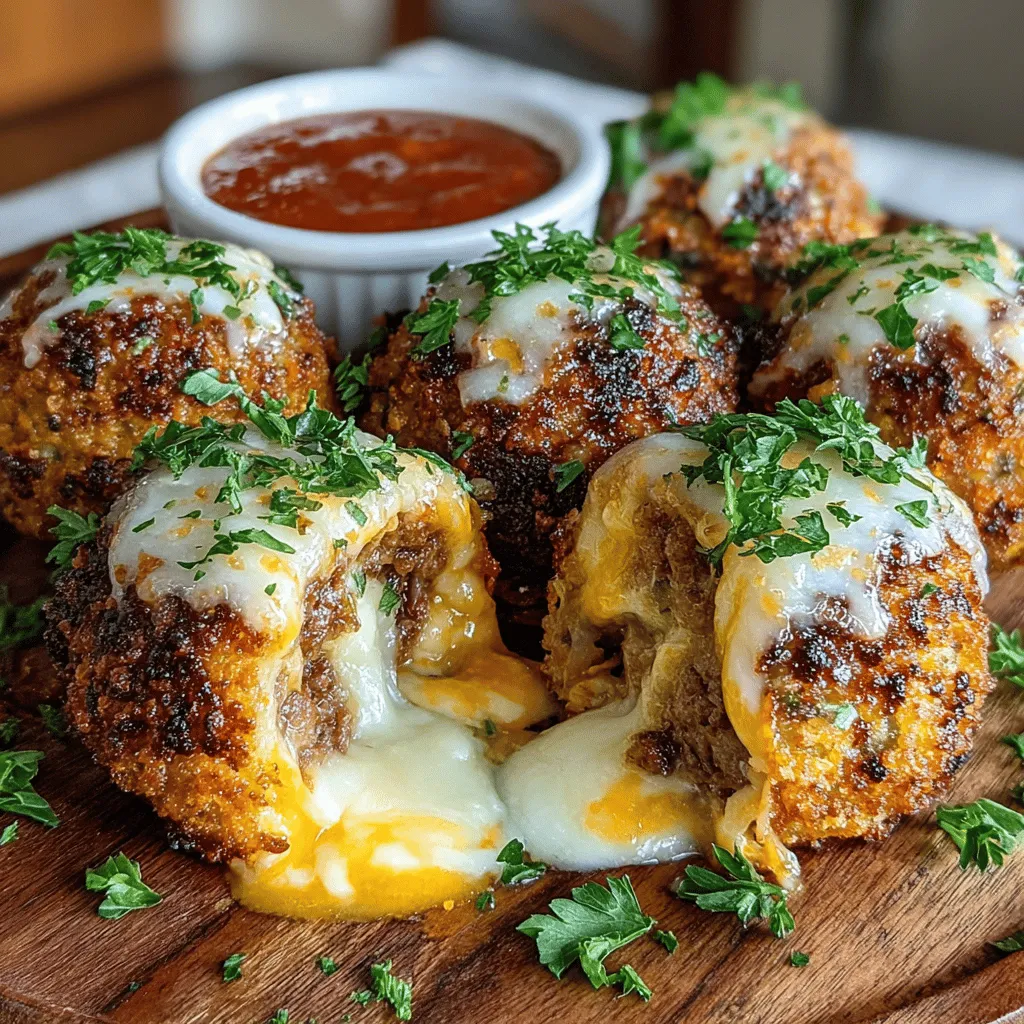 To elevate the flavor and texture of your crispy air fryer mozzarella stuffed meatballs, a seasoned breadcrumb coating is essential. This step not only adds a delightful crunch but also enhances the overall taste profile of the dish.