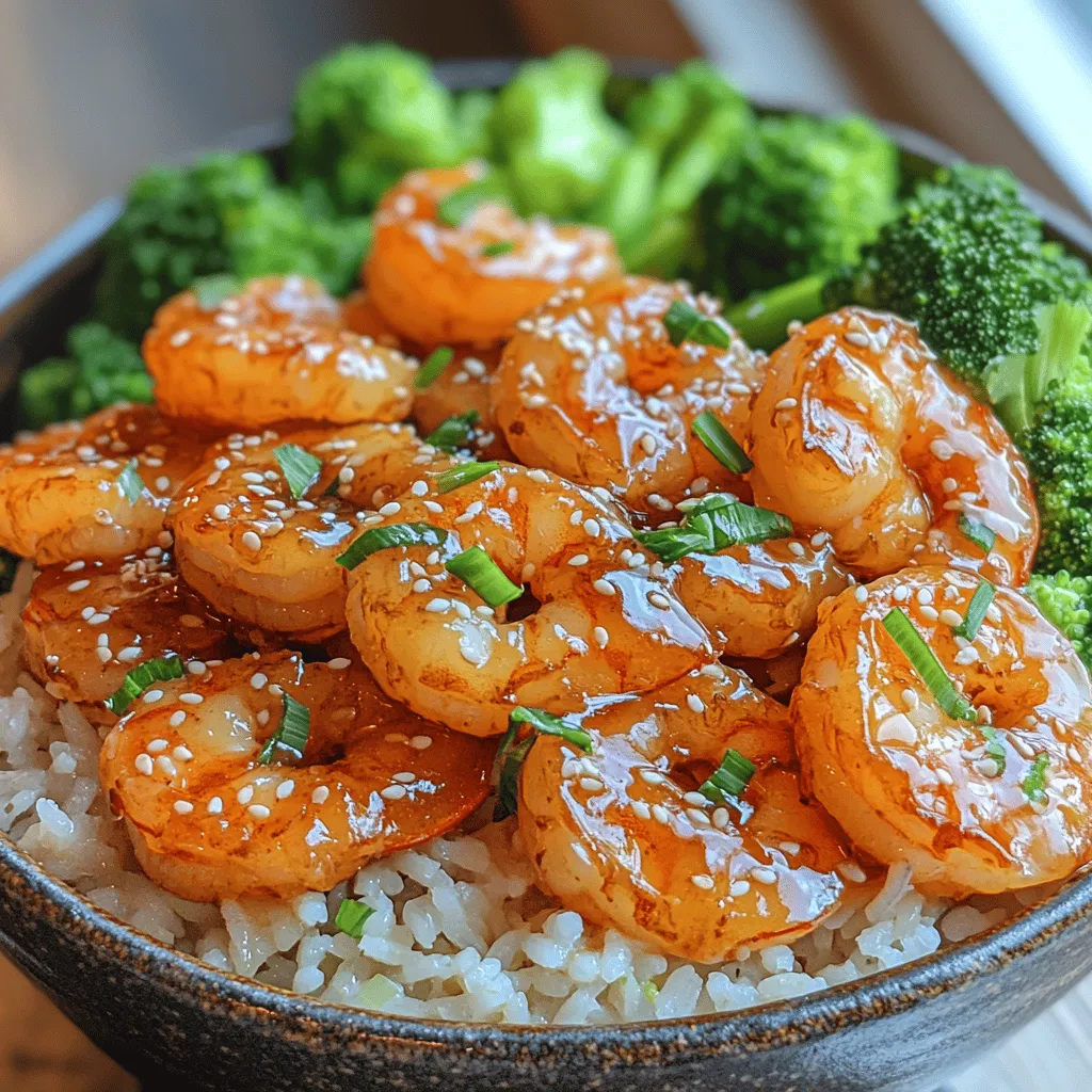 Exploring the world of flavors can be an exhilarating journey, especially when it comes to seafood. One of the most delightful dishes to indulge in is Sticky Orange Glazed Shrimp Rice Bowls. This recipe combines succulent shrimp with a tangy and sweet orange glaze, served over a bed of fluffy jasmine rice and paired with vibrant steamed broccoli. The combination of textures and flavors makes this dish an instant favorite for seafood lovers and those looking to elevate their dining experience at home.