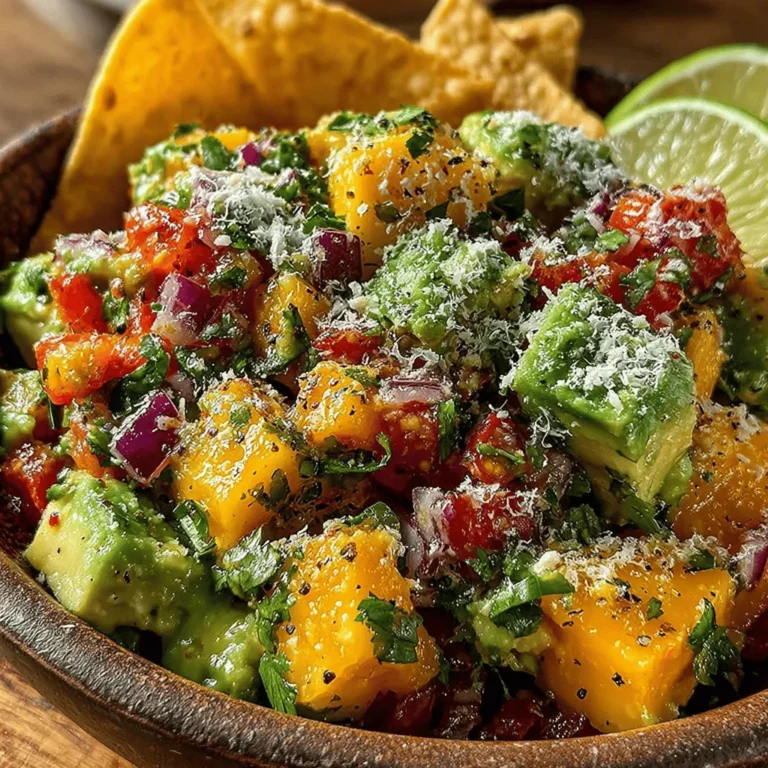 In recent years, salsa has evolved beyond its traditional tomato-based roots, welcoming a new wave of fresh and fruity flavors that can elevate any dish. One such vibrant creation is the Tropical Twist Avocado Mango Salsa. This recipe combines the creaminess of ripe avocados with the sweetness of mangoes, resulting in a refreshing and versatile condiment that can be enjoyed with a variety of dishes. Whether served with tortilla chips, as a topping for grilled fish, or nestled atop tacos, this salsa promises a burst of flavor that transports you to a tropical paradise.
