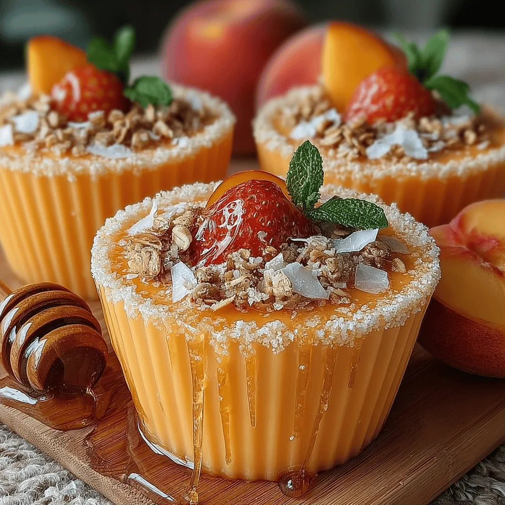 As the days get warmer and the sun shines brighter, the craving for refreshing frozen desserts begins to rise. Frozen treats not only provide a delightful way to cool down but also offer a range of flavors and textures that can cater to any palate. Among the myriad of frozen dessert options, Creamy Frozen Peach Delight Cups have emerged as a fan favorite, combining the natural sweetness of ripe peaches with the creamy goodness of yogurt.