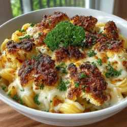 Mac and cheese is a beloved dish that has found a place in the hearts and homes of many. Its creamy, cheesy goodness is the epitome of comfort food, offering warmth and satisfaction with every bite. However, as more individuals seek to embrace healthier eating habits without sacrificing flavor, creative adaptations of this classic dish have emerged. Enter Golden Roasted Cauliflower Mac and Cheese—a delightful fusion that marries the nostalgia of traditional mac and cheese with the nutritional benefits of roasted cauliflower.