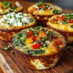 Spinach Feta Egg Muffin Cups: A Delicious and Nutritious Recipe