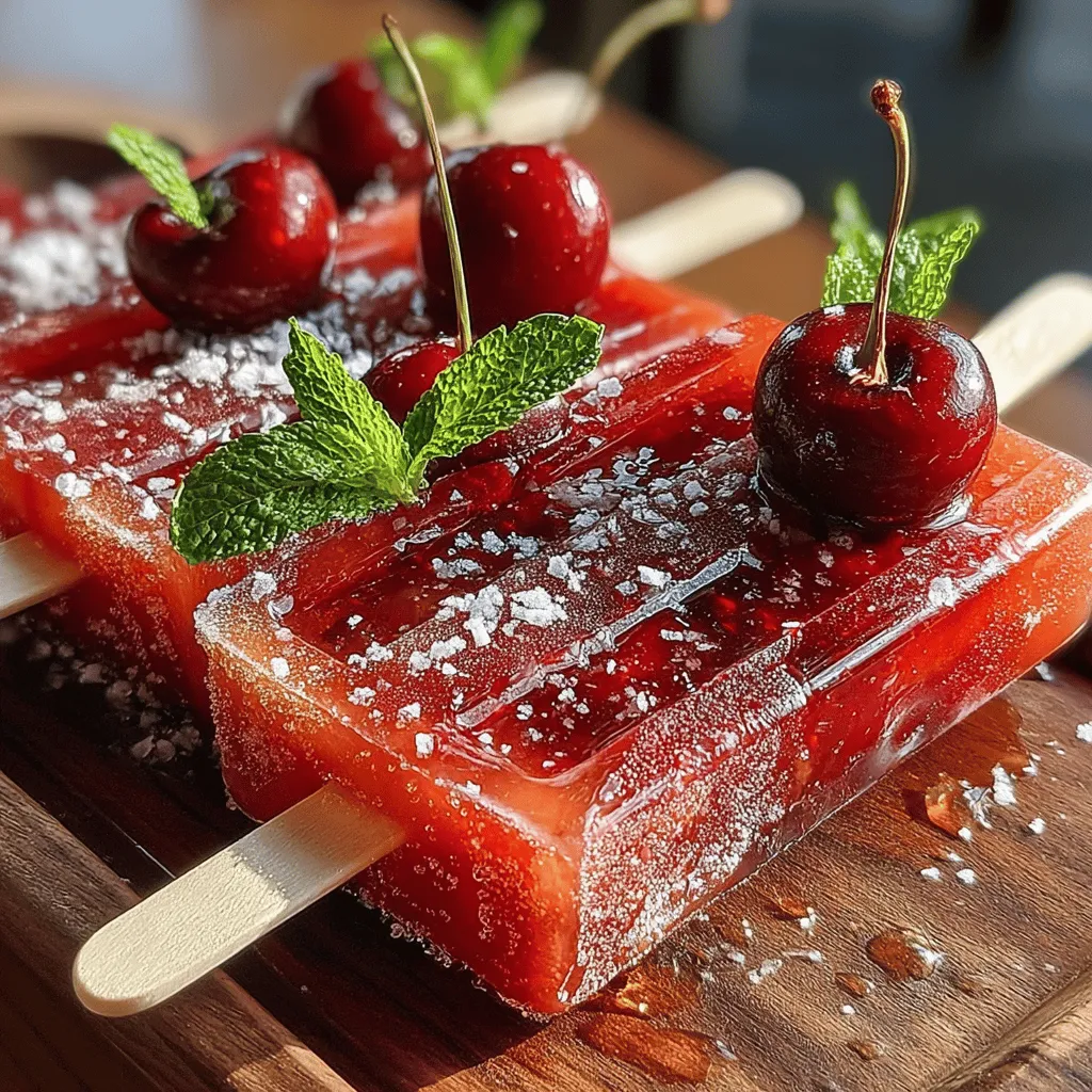 As the days grow warmer and the sun shines brighter, nothing quite captures the essence of summer like a popsicle. This season, elevate your frozen treat game with Grilled Cherry Popsicles, a delightful concoction that marries the natural sweetness of fresh cherries with a smoky twist from the grill. This innovative recipe is not just about cooling down; it’s about savoring the rich flavors of summer in every bite.