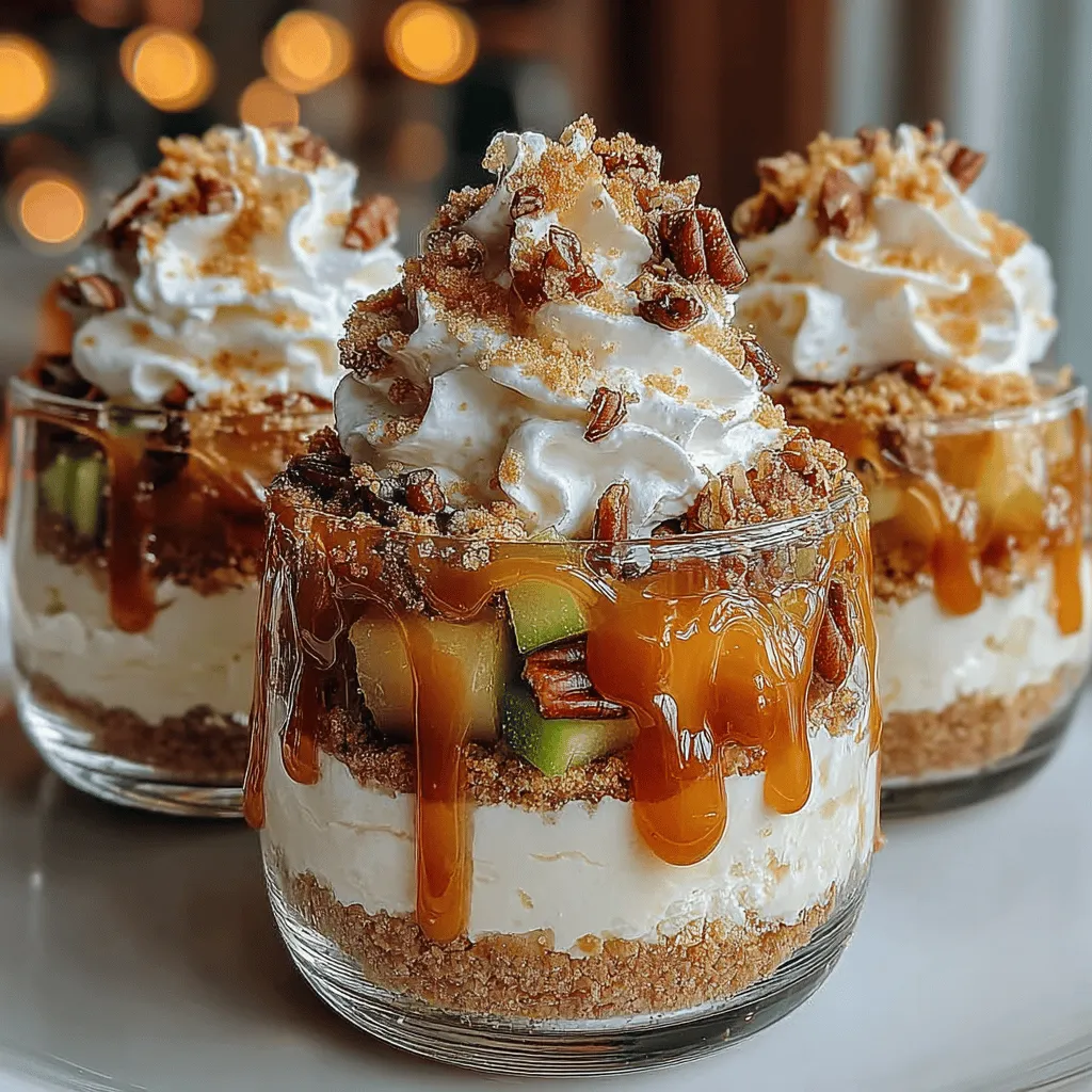 As the leaves begin to change and a crispness fills the air, nothing embodies the essence of autumn quite like the comforting flavors of apple pie. However, in today’s fast-paced world, the thought of baking a traditional pie can feel overwhelming. Enter the Sweet Autumn Delight: No-Bake Caramel Apple Pie Cups. This delightful dessert captures the nostalgic taste of apple pie without the need for an oven, making it an ideal treat for those busy fall days or gatherings with family and friends.