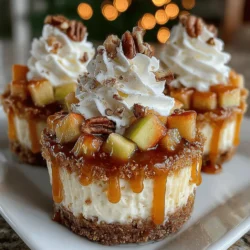 As the leaves begin to change and a crispness fills the air, nothing embodies the essence of autumn quite like the comforting flavors of apple pie. However, in today’s fast-paced world, the thought of baking a traditional pie can feel overwhelming. Enter the Sweet Autumn Delight: No-Bake Caramel Apple Pie Cups. This delightful dessert captures the nostalgic taste of apple pie without the need for an oven, making it an ideal treat for those busy fall days or gatherings with family and friends.