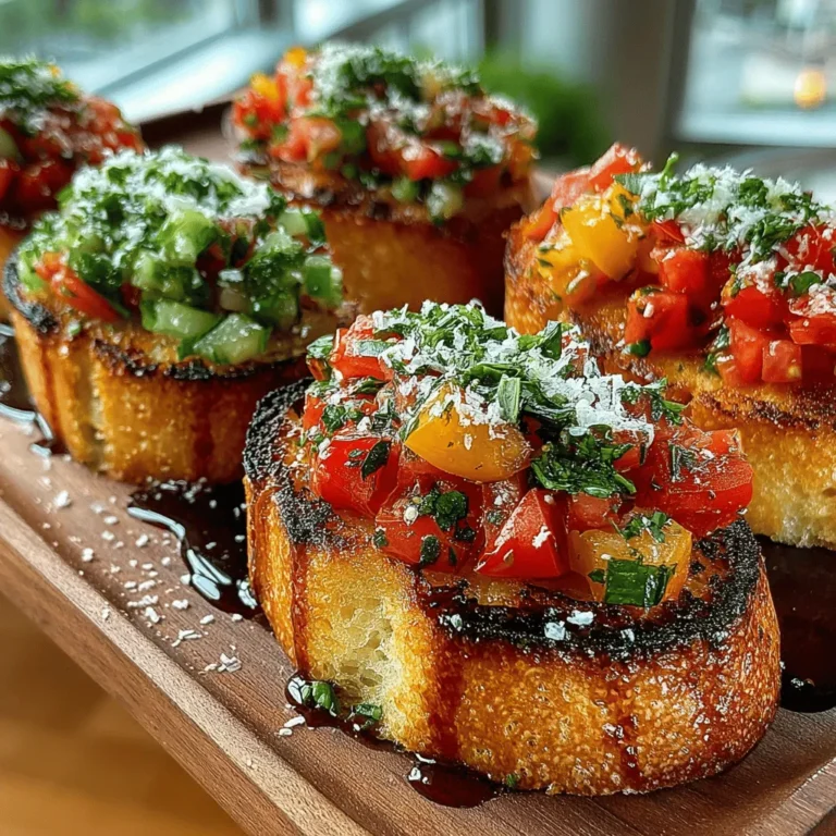 When it comes to assembling your Sun-Kissed Tomato Basil Bruschetta, the key is to evenly distribute the flavorful tomato mixture over the toasted baguette slices. This not only ensures that every bite is bursting with flavor but also enhances the presentation for your guests.