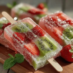 As the warm sunshine beckons and the days grow longer, nothing quite compares to the delight of homemade popsicles. With their vibrant colors and refreshing taste, popsicles are the quintessential summer treat. Among the multitude of flavors available, Strawberry Kiwi Bliss Pops stand out for their invigorating combination of sweet strawberries and tangy kiwis. These delightful pops not only satisfy your sweet tooth but also deliver a burst of health benefits, making them a perfect choice for families looking to enjoy a nutritious snack together.