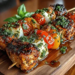 As the warm summer months approach, the allure of outdoor grilling becomes irresistible. One dish that embodies the essence of summer and brings together vibrant flavors is Tomato Basil Chicken Skewers. This recipe not only offers a deliciously satisfying meal but also showcases the best of seasonal ingredients. With juicy chicken breasts, sweet cherry tomatoes, and aromatic fresh basil, these skewers are a perfect choice for a quick weeknight dinner or a festive backyard barbecue.