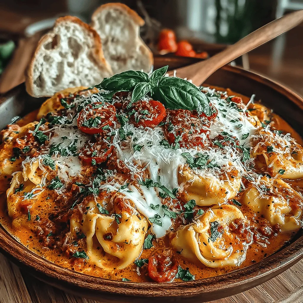 Tortellini is the star of this recipe, and its versatility is one of the reasons it shines in this creamy concoction. Available in both fresh and frozen varieties, tortellini is a stuffed pasta that can be filled with various ingredients, including cheese, meat, or vegetables. Fresh tortellini boasts a tender texture and rich flavor, while frozen tortellini offers the convenience of a quick-cooking option without sacrificing taste.