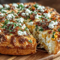 Delight in the irresistible fusion of flavors with our Sweet Corn & Bacon Pizza. This unique recipe combines the natural sweetness of fresh corn with the savory crunch of crispy bacon, creating a mouthwatering experience that is perfect for any gathering or a cozy night in. Whether you choose to use pre-made dough for convenience or craft your own from scratch, this pizza offers a deliciously satisfying dish that is sure to please everyone at the table. In this article, we will guide you through the essential ingredients, step-by-step instructions, and some insightful details about this delightful recipe.