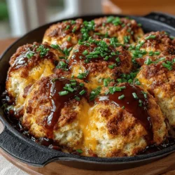 When it comes to comfort food, few dishes can rival the warmth and satisfaction of a freshly baked Sweet Glazed Ham and Cheese Biscuit Bake. This delightful recipe offers a perfect blend of sweet and savory flavors, making it an ideal choice for breakfast, brunch, or even a cozy dinner. Imagine biting into a flaky biscuit that's filled with tender pieces of ham and gooey cheddar cheese, all topped with a luscious sweet glaze. It's a dish that not only satisfies your taste buds but also fills your home with an inviting aroma that draws everyone to the table.