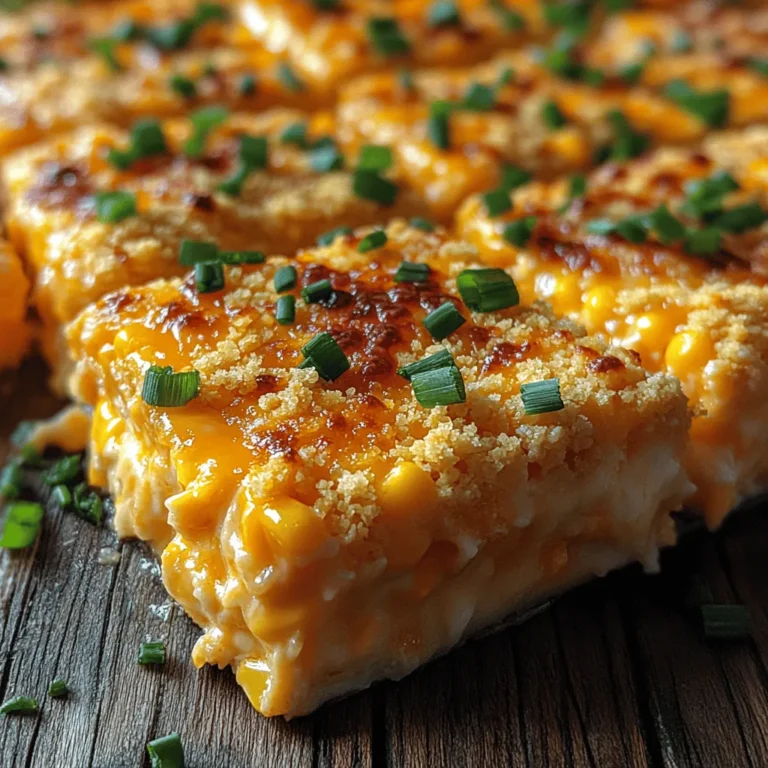 As the sun shines brighter and the days grow longer, summer brings with it a treasure trove of fresh ingredients that can elevate any meal. One dish that perfectly encapsulates the essence of summer is the Cheesy Summer Delight Casserole. This delightful recipe is not only a celebration of seasonal produce but also a comforting, creamy dish that appeals to both the young and the old. Whether served as a side at a family barbecue or enjoyed as a standalone meal on a warm evening, this casserole is a fantastic addition to your summer repertoire.