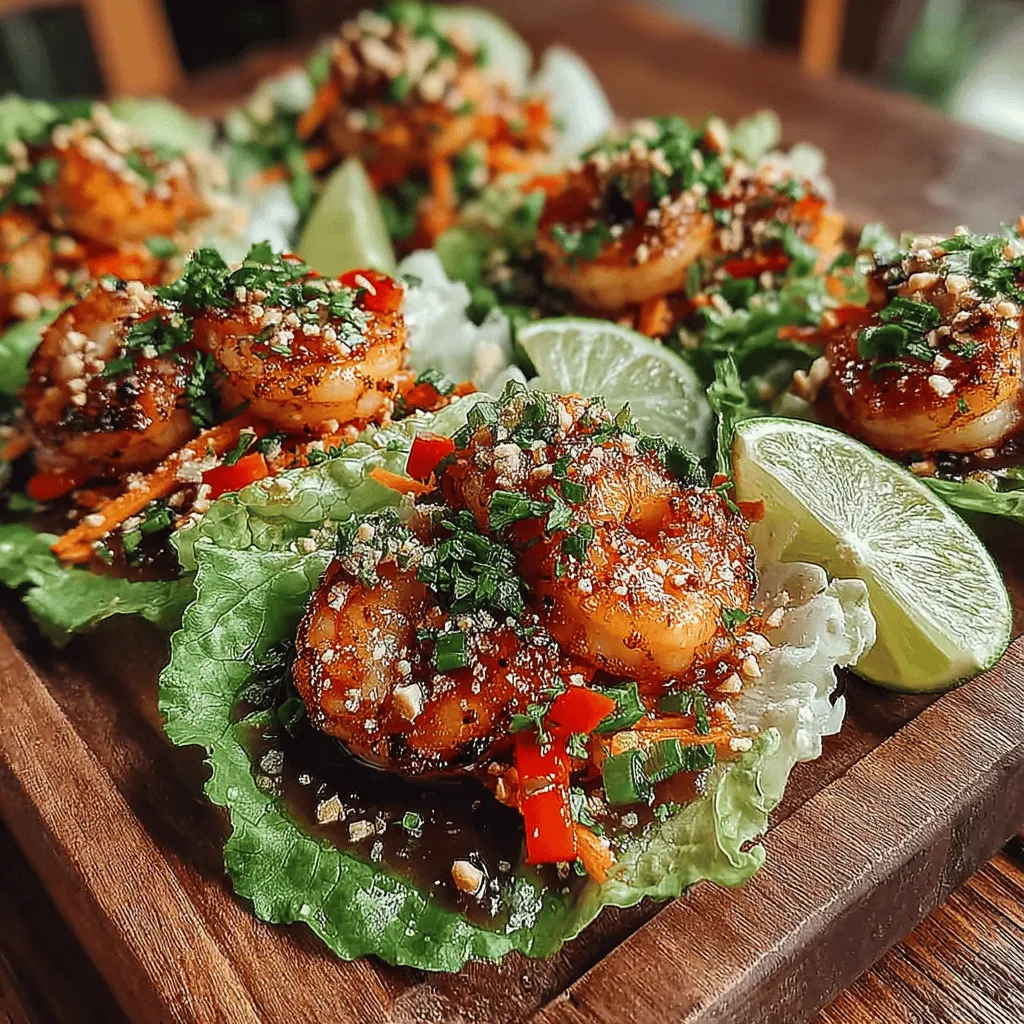 In recent years, lettuce wraps have surged in popularity as a go-to meal choice for those seeking a healthier, versatile dining experience. These culinary delights offer an exciting way to enjoy a variety of fillings, all while staying light and refreshing. One standout recipe that embodies this trend is Zesty Shrimp Lettuce Wraps with Lime Glaze. This dish combines succulent shrimp with a burst of vibrant flavors, making it not only a feast for the palate but also a nutritious option that caters to health-conscious eaters.