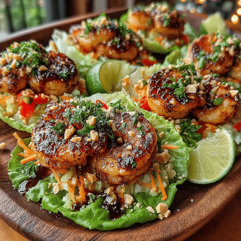 In recent years, lettuce wraps have surged in popularity as a go-to meal choice for those seeking a healthier, versatile dining experience. These culinary delights offer an exciting way to enjoy a variety of fillings, all while staying light and refreshing. One standout recipe that embodies this trend is Zesty Shrimp Lettuce Wraps with Lime Glaze. This dish combines succulent shrimp with a burst of vibrant flavors, making it not only a feast for the palate but also a nutritious option that caters to health-conscious eaters.