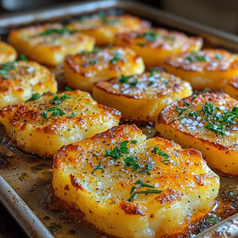 There’s something undeniably comforting about a plate of crispy, golden-brown potatoes. Whether it’s a family gathering, a cozy dinner with friends, or a simple weeknight meal, these Crispy Smashed Baby Potatoes are the ideal side dish that elevates any meal. I remember the first time I made these little beauties; I was hosting a small dinner party and wanted to serve something that was both impressive and easy. As soon as they came out of the oven, the aroma filled the kitchen, and my guests couldn’t resist popping them straight onto their plates. Not only did they look gorgeous, but the combination of textures—from the crispy edges to the creamy insides—was utterly irresistible.