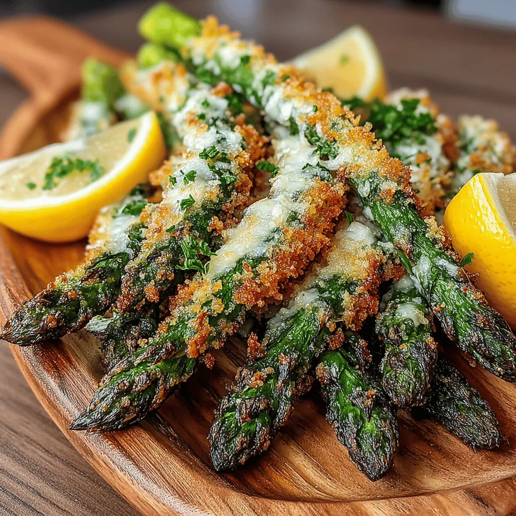 To achieve perfectly crispy Golden Baked Parmesan Asparagus Fries, the baking process is crucial. Start by preheating your oven to 425°F (220°C). This high temperature is essential for crisping up the asparagus while keeping it tender inside.