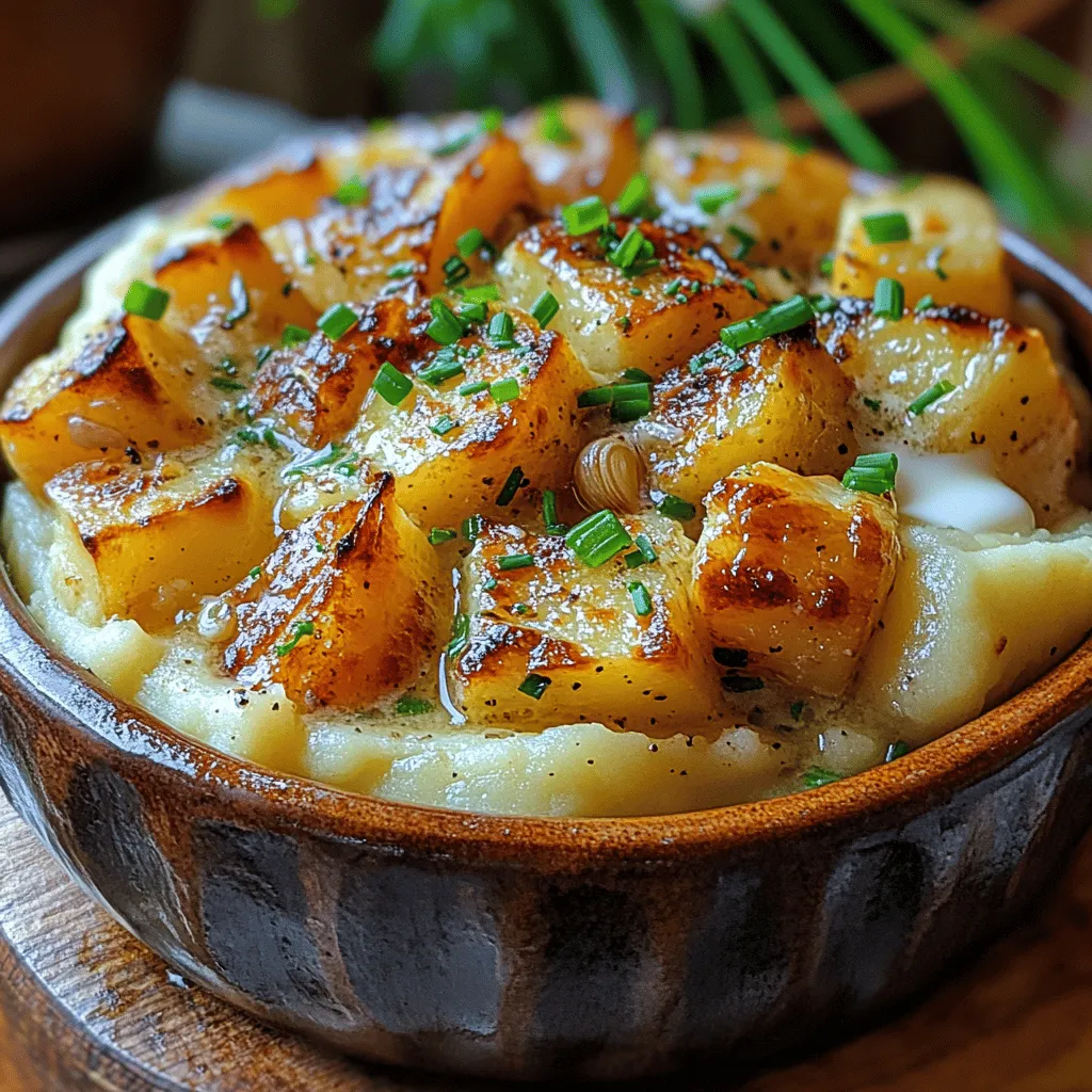 Mashed potatoes are often considered the epitome of comfort food, a timeless dish that graces dinner tables across the world. Their creamy texture and versatility make them a favorite side for everything from weeknight dinners to holiday feasts. However, while traditional mashed potatoes hold a special place in our hearts, adding a unique twist can elevate this classic dish to a whole new level. Enter creamy roasted garlic mashed potatoes—an indulgent side that combines the rich, buttery flavor of Yukon Gold potatoes with the sweet, mellow notes of roasted garlic.