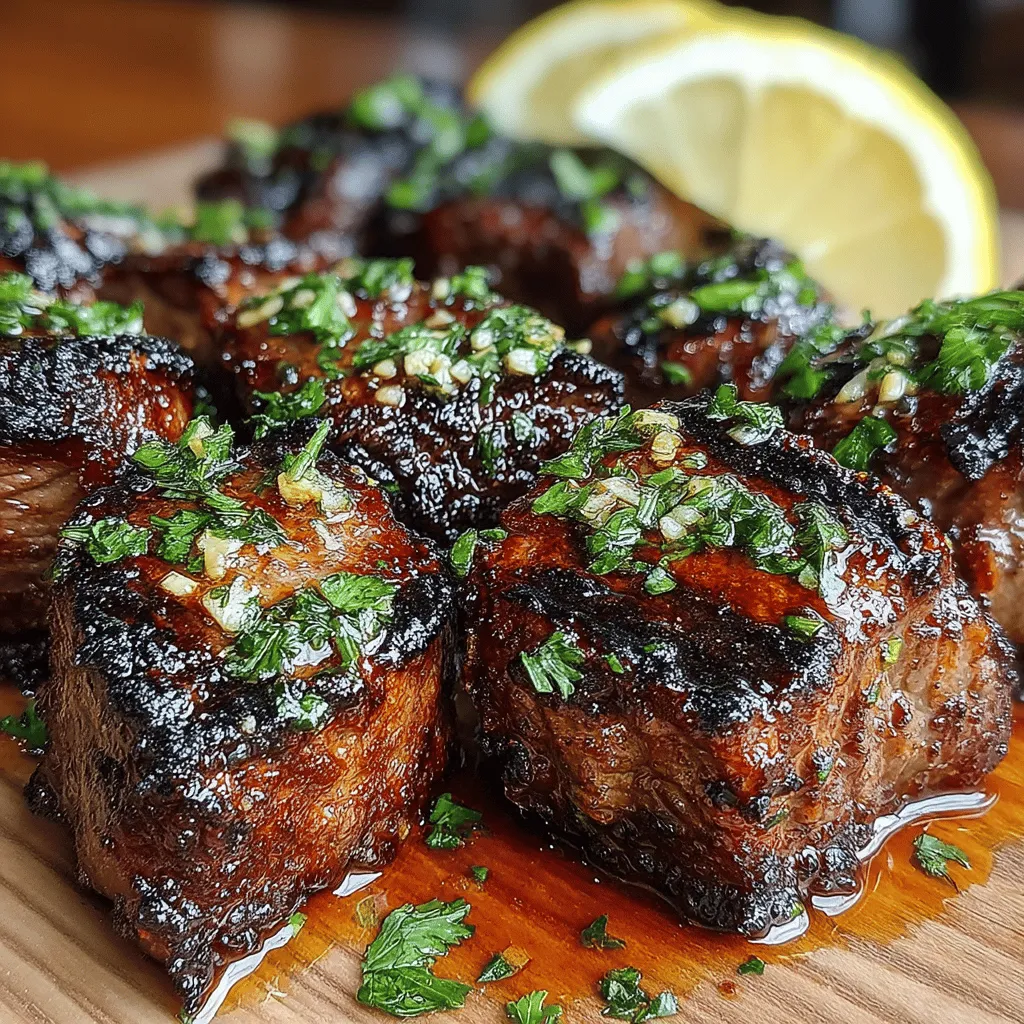 When it comes to versatile and crowd-pleasing dishes, grilled steak bites stand out as a favorite among food enthusiasts. These tender morsels of beef not only make for an impressive appetizer but also serve as a satisfying main course for any gathering or cozy dinner at home. The recipe for Sizzling Grilled Garlic Butter Steak Bites brings together the rich flavors of marinated sirloin steak with the irresistible allure of garlic butter, resulting in a dish that is both simple to prepare and profoundly delicious.