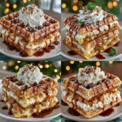 Imagine biting into a warm, fluffy waffle that encases a delightful filling of spiced apples, evoking the comforting essence of a homemade apple pie. This is the magic of Apple Pie Waffle Sandwiches—a creative and delicious twist on two beloved breakfast staples. By combining the crispy, golden exterior of waffles with the sweet and aromatic flavors of apple pie, this recipe transforms a traditional breakfast experience into something uniquely satisfying. Whether you’re treating yourself on a leisurely weekend morning or impressing guests at a brunch gathering, Apple Pie Waffle Sandwiches offer a delightful fusion that is sure to please.