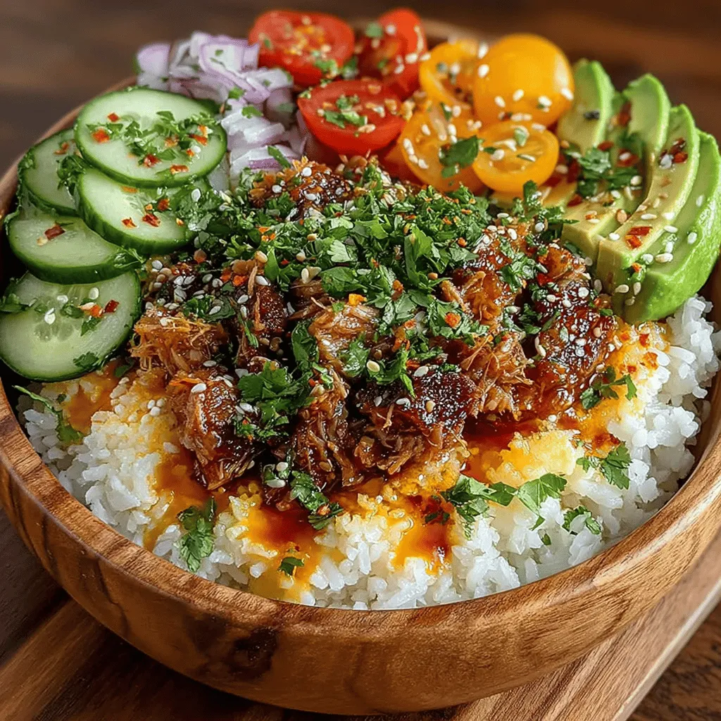 In today’s fast-paced world, finding time to prepare nutritious meals can feel like a daunting task. However, the Ocean's Delight Tuna and Avocado Brown Rice Bowls offer a delightful solution that’s as quick to make as it is packed with flavors and health benefits. This recipe seamlessly combines wholesome ingredients to create a satisfying dish that caters to both taste buds and health-conscious eaters. With its vibrant colors and fresh flavors, this bowl not only looks appealing but also provides a nourishing option for lunch or dinner.