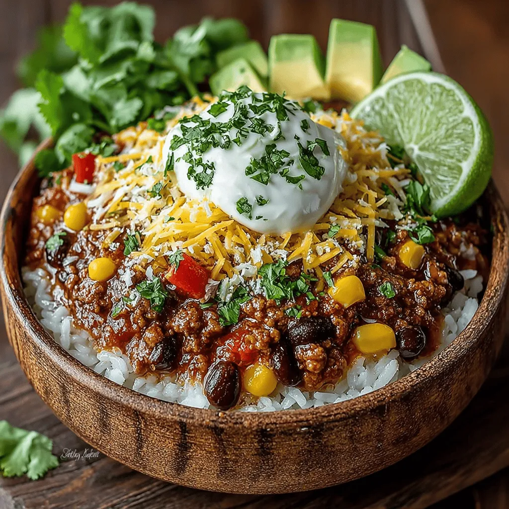 Chili rice bowls have gained immense popularity in the culinary world, celebrated for their robust flavors, satisfying textures, and nutritional balance. The Chili Rice Bowl Bonanza is an exciting take on this beloved dish, merging a variety of ingredients to create a meal that is not only delicious but also adaptable to different dietary preferences. Whether you are a meat lover or a plant-based eater, this recipe caters to all, ensuring everyone can enjoy a hearty serving.