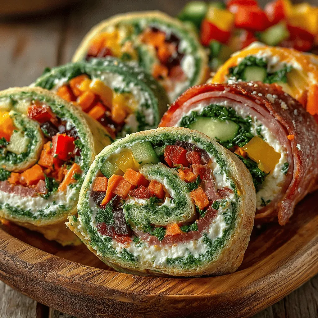 Pinwheels are a delightful and versatile snack that has gained popularity for their vibrant appearance and delectable taste. These bite-sized treats are not only visually appealing but also incredibly easy to prepare, making them a go-to option for various occasions. Whether you're hosting a party, enjoying a picnic, or simply looking for a nutritious snack for family gatherings, colorful veggie and cheese pinwheels fit the bill perfectly.
