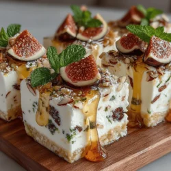 Frozen treats have long been a cherished way to beat the heat during the warm summer months, but what if you could indulge in a dessert that not only satisfies your sweet tooth but also nourishes your body? Enter the Frozen Yogurt Fig & Almond Slices—a delectable recipe that marries the creamy richness of Greek yogurt with the sweet, earthy flavor of figs and the satisfying crunch of almonds. This delightful dessert provides a guilt-free alternative to traditional ice cream, making it an ideal choice for health-conscious dessert lovers.