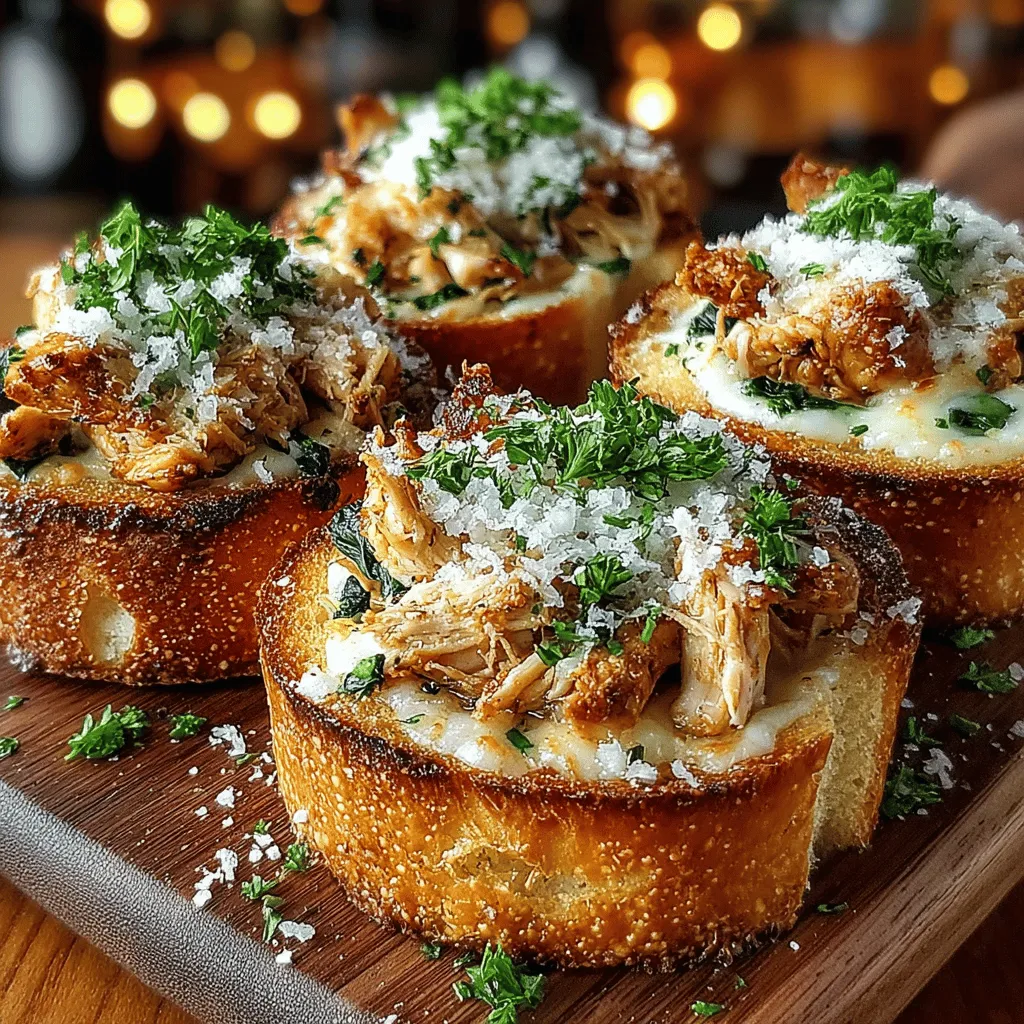 In the world of culinary delights, bite-sized appetizers hold a special place, especially during gatherings and celebrations. These small but satisfying morsels are perfect for guests to enjoy while mingling, offering a blend of convenience and flavor that larger dishes simply can’t match. Mini Chicken Alfredo Toast Cups are an excellent choice for anyone looking to impress their guests with minimal effort. This delectable dish combines tender chicken, a rich and creamy Alfredo sauce, and crispy toast cups, making it a perfect addition to parties, family gatherings, or even a cozy night in.