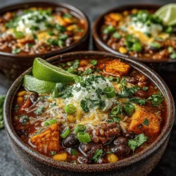 Mini Sweet Potato Chili Bowls: A Comforting Delight