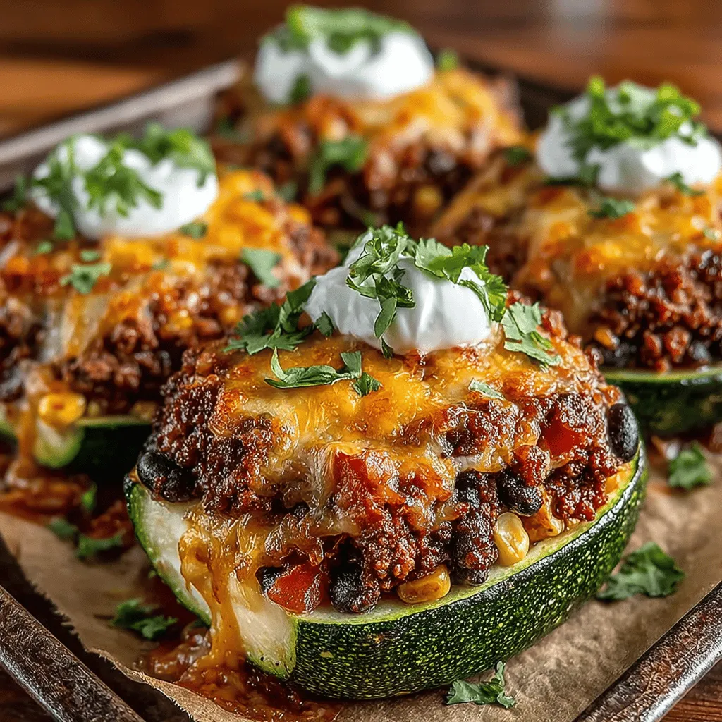 In the realm of healthy dining, Mini Taco Zucchini Pizza Boats have emerged as a standout dish, marrying the beloved flavors of classic tacos with the nutritious benefits of zucchini. This innovative recipe not only offers a feast for the eyes but also serves as a wholesome option for those seeking to enjoy a delicious meal without the guilt. Whether you're hosting a family dinner or looking for an eye-catching appetizer to impress guests, these mini pizza boats are bound to satisfy both adults and children alike.