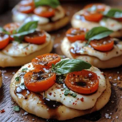 If you're looking for a quick yet delicious dish that embodies the essence of fresh ingredients and effortless preparation, look no further than Mini Caprese Flatbread Melts. These delightful bites combine the classic flavors of a Caprese salad with the convenience of flatbreads, making them an ideal choice for appetizers, snacks, or light meals. Whether you're hosting a gathering or enjoying a casual night in, these flatbread melts are sure to impress your guests and satisfy your cravings.