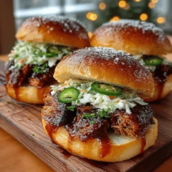 Smoky Sweet BBQ Pulled Chicken Delight
