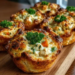 Mini Chicken Pot Pie Biscuit Cups: Step-by-Step Guide