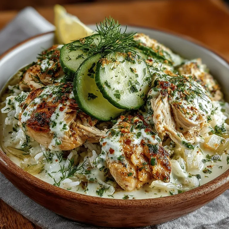 Crockpot Cucumber Dill Chicken is an innovative dish that brings together the refreshing crunch of cucumbers, the aromatic essence of fresh dill, and tender, juicy chicken. This unique combination not only tantalizes the taste buds but also offers a delightful twist on traditional chicken recipes. The use of cucumbers in a savory dish may be unexpected, but it adds a lightness that perfectly complements the other flavors, making this meal a standout option for any dinner table.